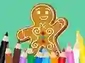 لعبة Coloring Book: Gingerbreads على الانترنت