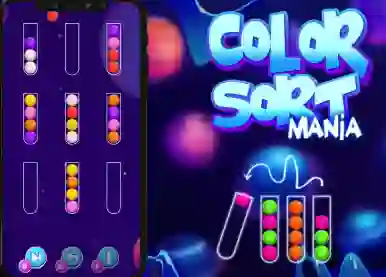 لعبة Color Sort Mania على الانترنت