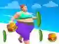 لعبة Muscle Girl Calorie Run على الانترنت