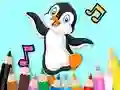 لعبة Coloring Book: Dancing Penguin على الانترنت