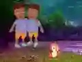 لعبة Twins Escape From Night Forest على الانترنت