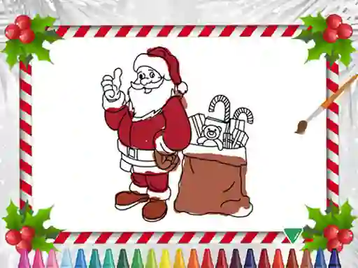 لعبة Christmas Coloring Book على الانترنت