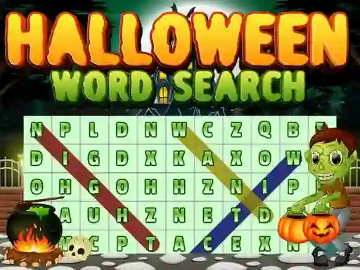لعبة Halloween Words Search على الانترنت