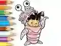 لعبة Coloring Book: Monster Costume Girl على الانترنت