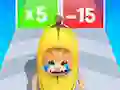 لعبة Epic Banana Run: Merge Master على الانترنت