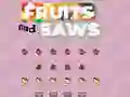 لعبة Fruits and Saws على الانترنت