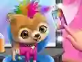 لعبة  Rock Star Animal Hair Salon على الانترنت
