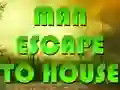 لعبة Man Escape To House على الانترنت