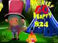 لعبة Monkey Go Happy Stage 824 على الانترنت