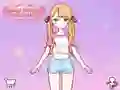 لعبة Anime Dress Up Doll Dress Up على الانترنت