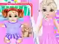 لعبة Little Elsa Caring Day على الانترنت