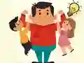 لعبة Kids Quiz: What Do You Know About Father's Day? على الانترنت