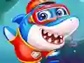 لعبة Little Panda Shark Family على الانترنت
