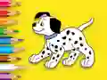 لعبة Coloring Book: Cute Spotted Dog على الانترنت