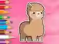 لعبة Coloring Book: Cute Alpaca على الانترنت