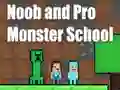 لعبة Noob and Pro Monster School على الانترنت