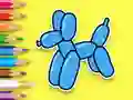 لعبة Coloring Book: Balloon Puppy على الانترنت