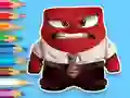 لعبة Coloring Book: Inside Out Angry على الانترنت