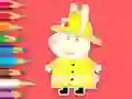 لعبة Coloring Book: Rabbit Firefighter على الانترنت