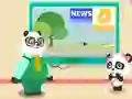 لعبة Baby Panda Hurricane Safety على الانترنت