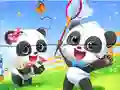 لعبة Jigsaw Puzzle: Baby Panda Spring Outing على الانترنت
