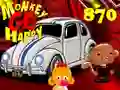 لعبة Monkey Go Happy Stage 870 على الانترنت