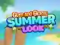 لعبة Glam And Glossy Summer Look على الانترنت