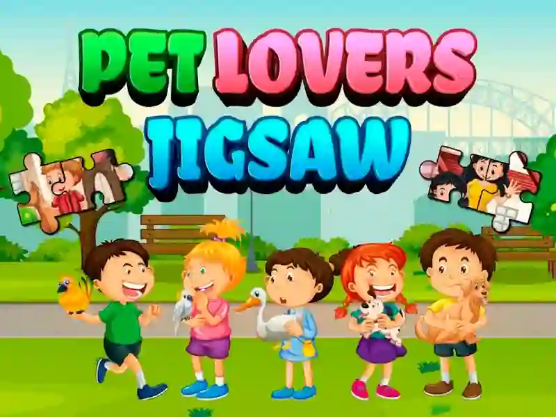 لعبة Pet Lovers Jigsaw على الانترنت