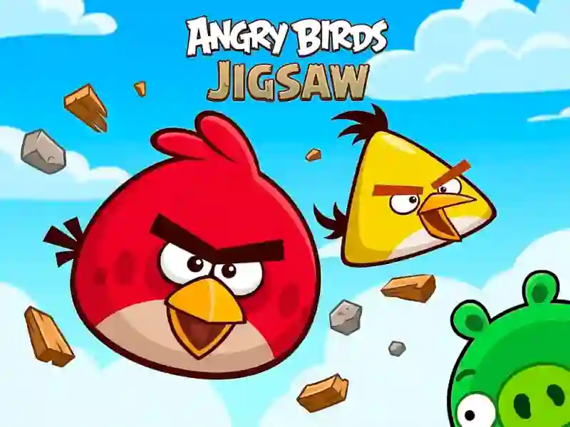 لعبة Angry Birds Jigsaw على الانترنت