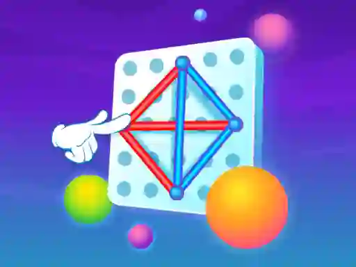 لعبة Color Strings على الانترنت