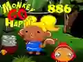 لعبة Monkey Go Happy Stage 886 على الانترنت