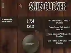 لعبة SNUS Clicker على الانترنت