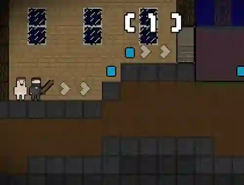 لعبة Baby Noob Vs Heroman 2 Player على الانترنت