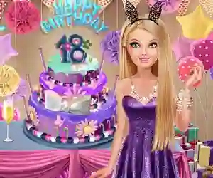 لعبة Barbara Birthday Party على الانترنت