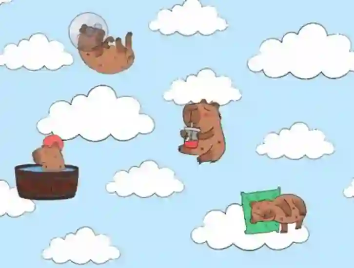 لعبة 100 Hidden Capybaras على الانترنت