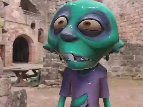 لعبة Funny Faces: Zombies على الانترنت
