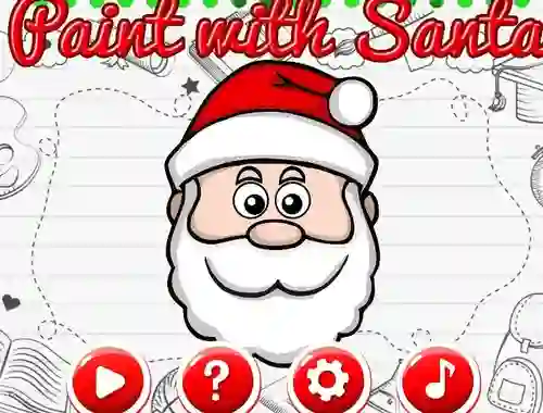 لعبة Paint With Santa على الانترنت