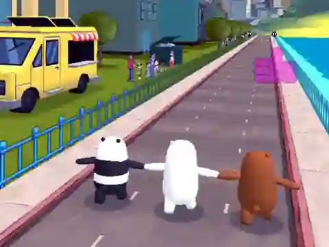 لعبة We Bare Bears Bear Parkour على الانترنت