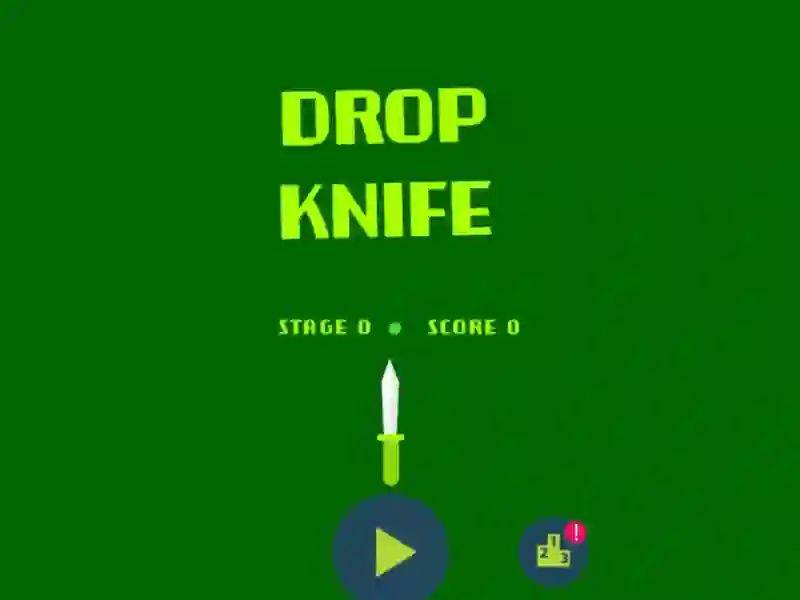 لعبة Drop Knife على الانترنت