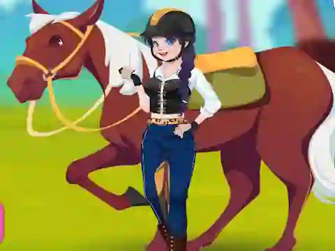 لعبة Girly Equestrian على الانترنت