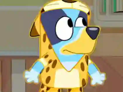لعبة Jigsaw Puzzle: Bluey Cute Onesies على الانترنت