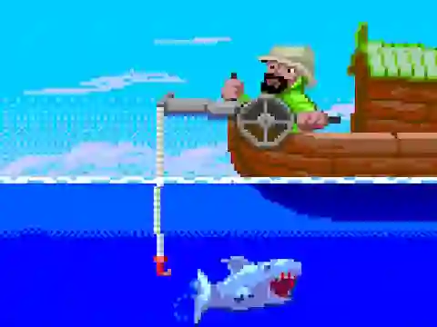 لعبة Dock Fishing على الانترنت