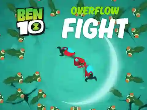 لعبة Ben 10 Overflow Fight على الانترنت