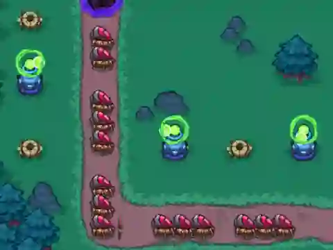 لعبة Grukkle Onslaught على الانترنت