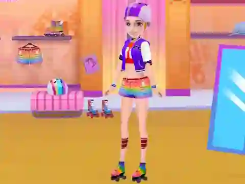 لعبة Roller Skating Girls على الانترنت