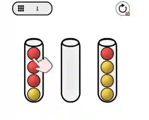 لعبة Balls Sorter على الانترنت
