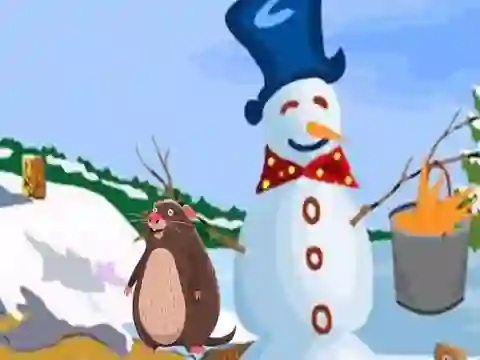 لعبة Couple Escape from Snowy Land على الانترنت