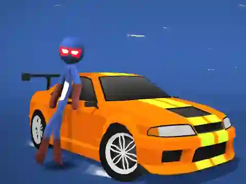 لعبة Stickman GTA City على الانترنت