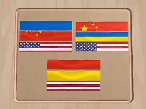 لعبة Flag Puzzle Jam: Collect Flags على الانترنت