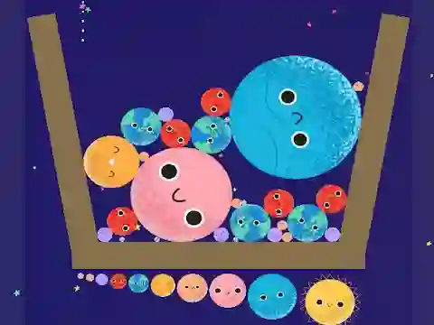 لعبة Merge Planets على الانترنت